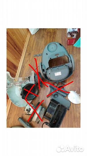 Пылесос Bork VC 8718 по частям