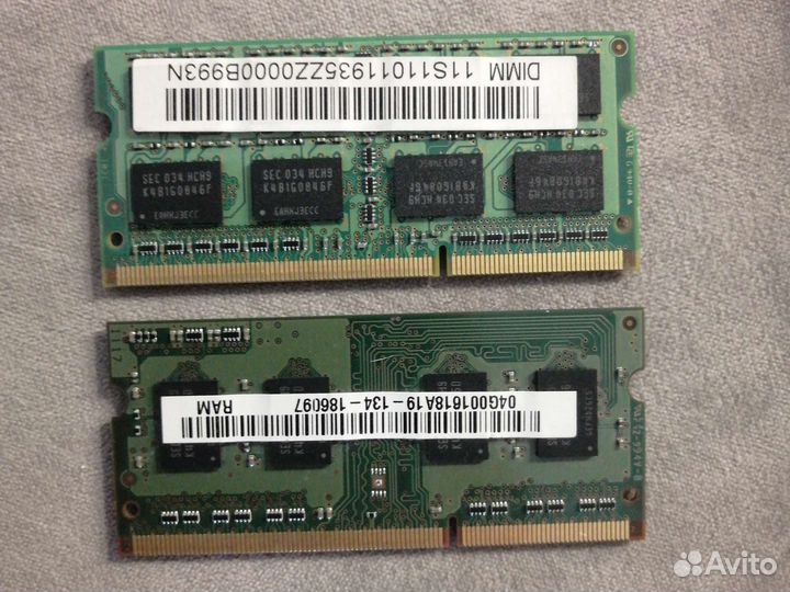 Оперативная память ddr3 2 gb для ноутбука
