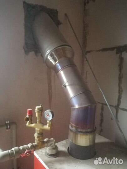 Твердотопливный котел длительного горения бу