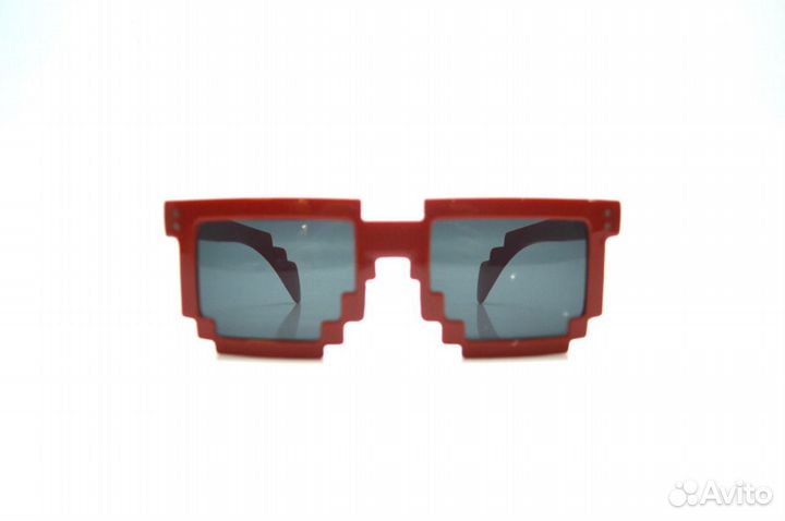 Пиксельные очки из майнкрафт Minecraft