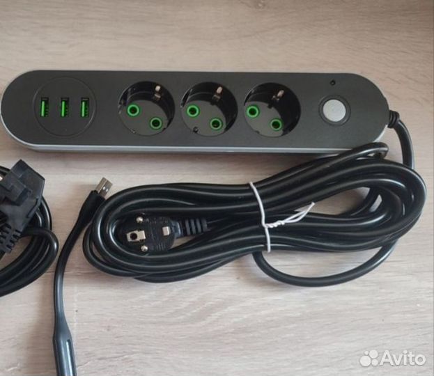 Сетевой фильтр, удлинитель с usb