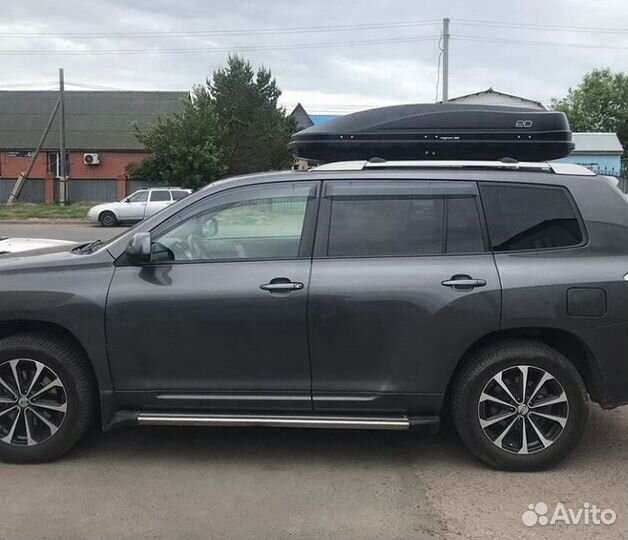 Бокс Евродеталь 390 в черном карбоне на L-185см