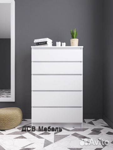 Мс Мори Комод мк 700.5 (мп) Белый