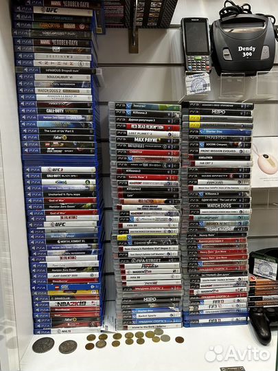 Игровые диски на ps4/ps3