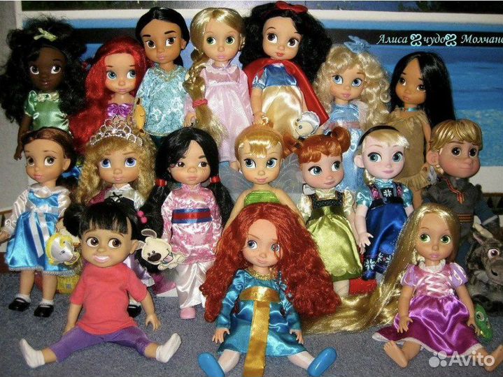 Куклы Принцессы Диснея Disney Animators original