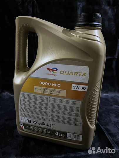 Моторное масло Total Quartz 9000 NFC 5w-30 (4L)