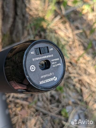 Перкуссионный массажер Booster Lightsaber+