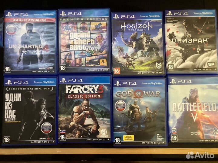 Sony PS4 игры