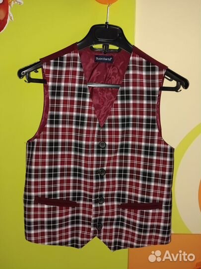 Жилет школьный для мальчика 146