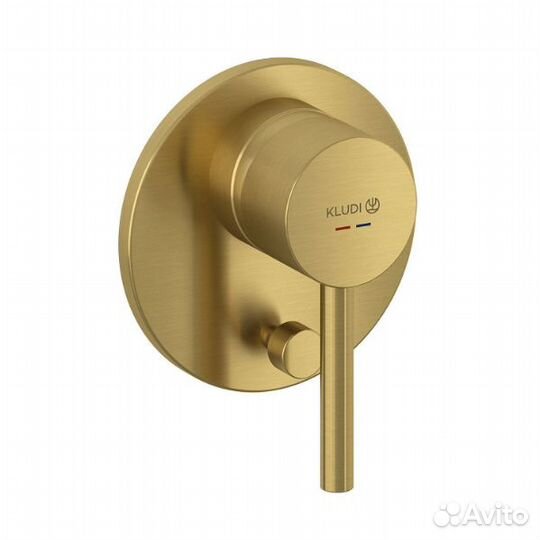 Смеситель для душа Kludi Bozz 38716N076 брашированное золото