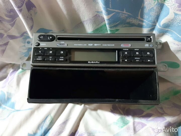Штатная магнитолла субару импреза/форестер