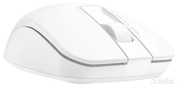 Мышь беспроводная A4Tech Fstyler FG12S белый