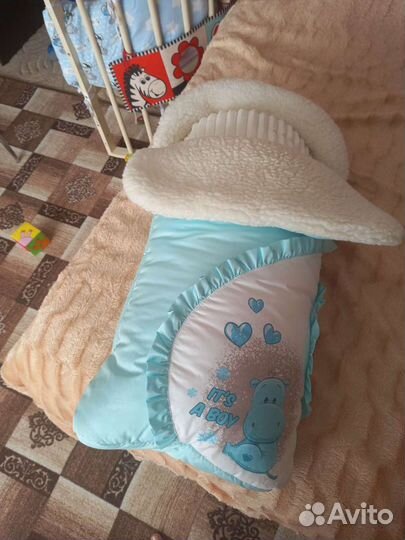 Конверт на выписку для мальчика