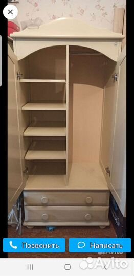 Шкаф из массива