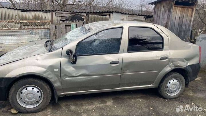 Кузов renault logan1 разбор