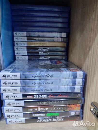 Игры для PlayStation 4 и 5. На дисках, новые