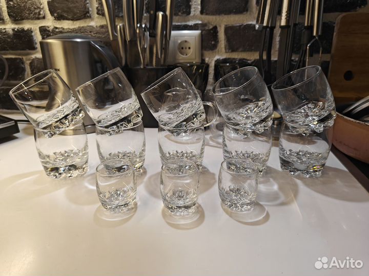 Pasabahce Sylvana стаканы и стопки