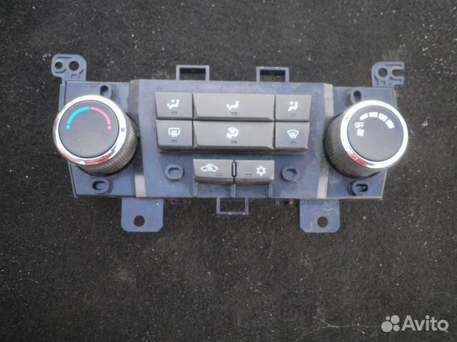 Блок управления отопителем chevrolet cruze