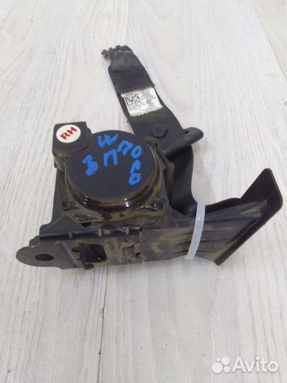 Ремень безопасности задний Volkswagen polo 5 Прав