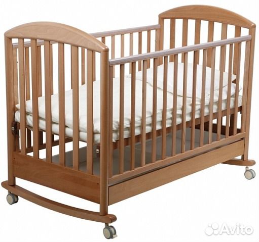 Продам кроватку Papaloni Джованни темный орех