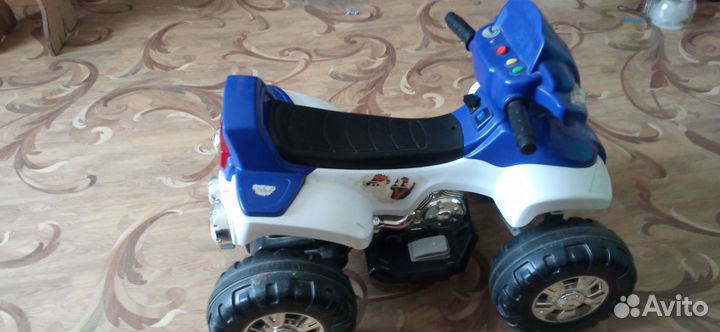 Квадроцикл детский электрический бу