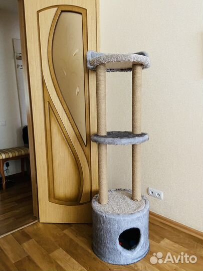 Домик для кошки с когтеточкой