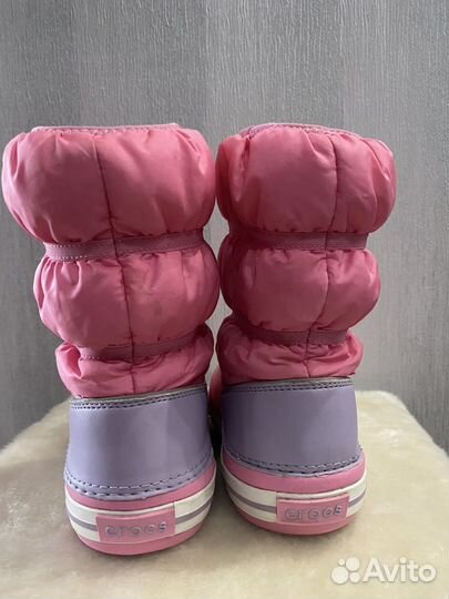 Crocs сапоги для девочки