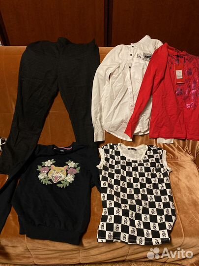 Детские вещи пакетом для школы