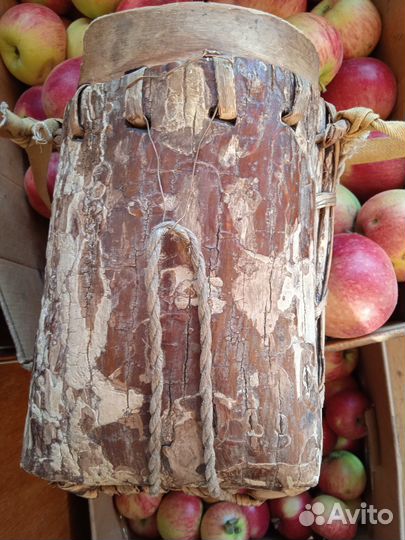 Кузовок берестяной старинный винтаж