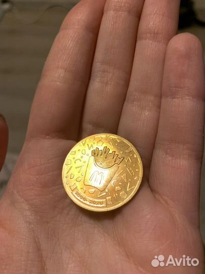 Юбилейная монетка Макдоналдс