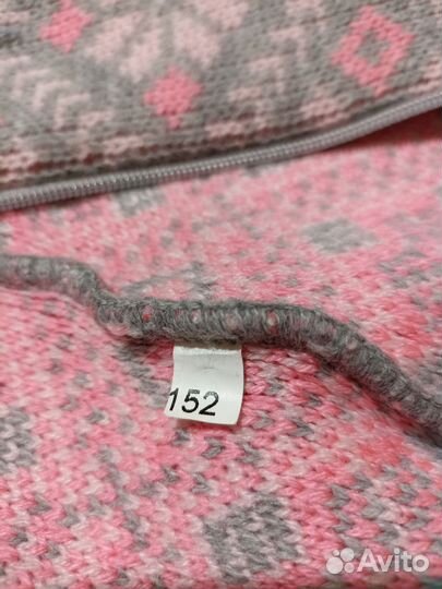 Пуловер для девочки трикотаж. 152