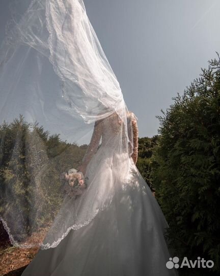 Свадебное платье 44 46 48