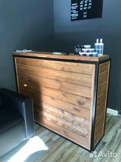 Барная стойка в лофт стиле