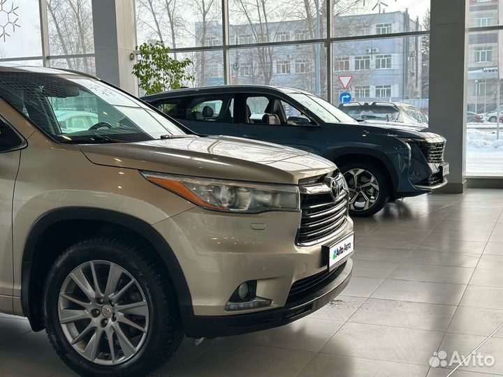 Toyota Highlander 3.5 AT, 2014, 128 915 км