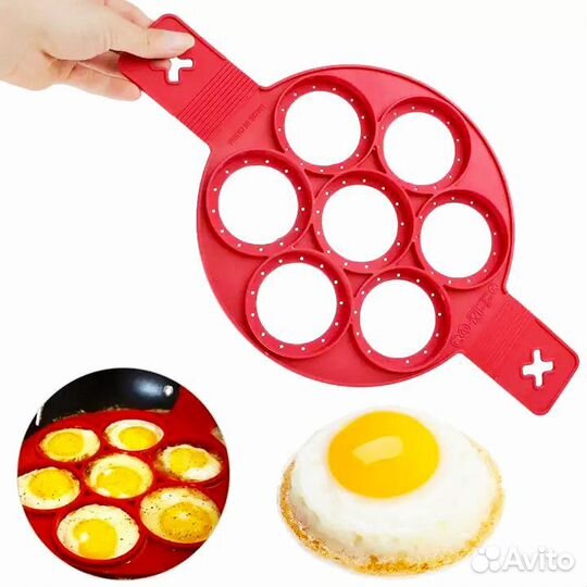 Силиконовая форма для оладий, яичницы