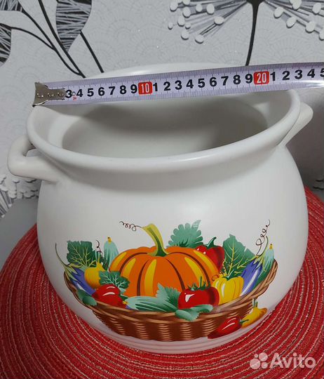 Кастрюля керамическая