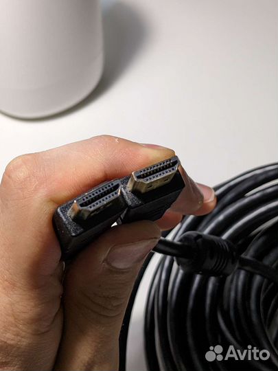 Кабель hdmi 10 метров + переходник mini hdmi-hdmi