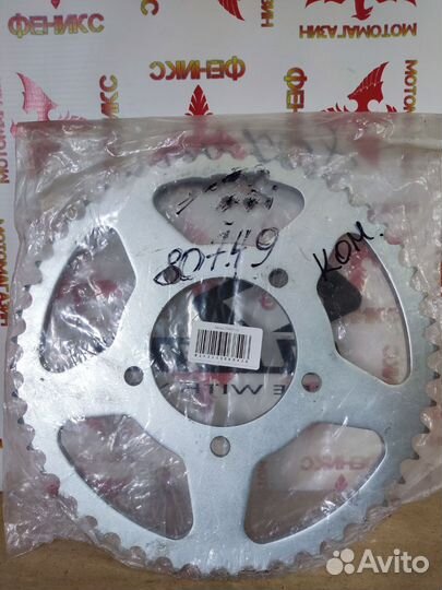 Звезда ведомая (задняя) JT JTR807.49 14404-49