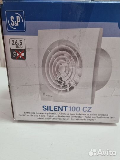 Новый Вентилятор вытяжной 100silent-100 сz