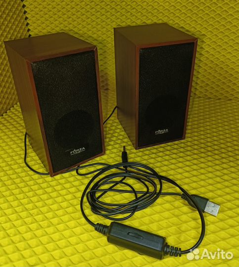 Аудиоколонки для компьютера forza