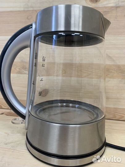 Стеклянный электрический чайник tefal ki1760d30