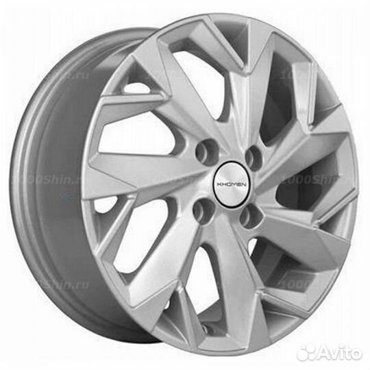 Диск 5,5*14 4*100 ET38 67,1 Khomen Wheels KHW1402 F-Silver