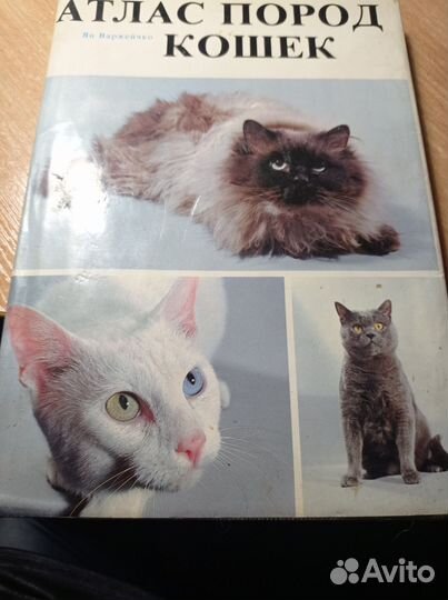 Атлас пород кошек Прага 1984 г