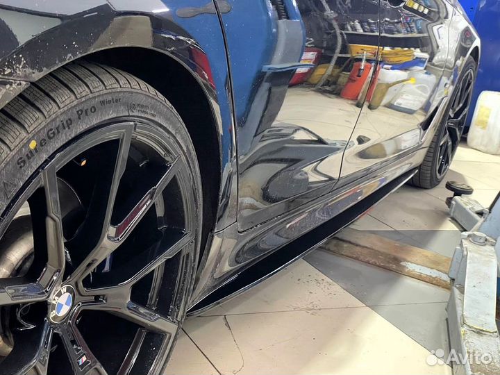 Лезвия на пороги, задние элероны BMW G30