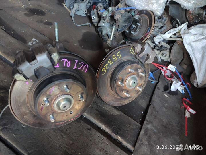 Комплект задних тормозов Nissin 280мм Accord