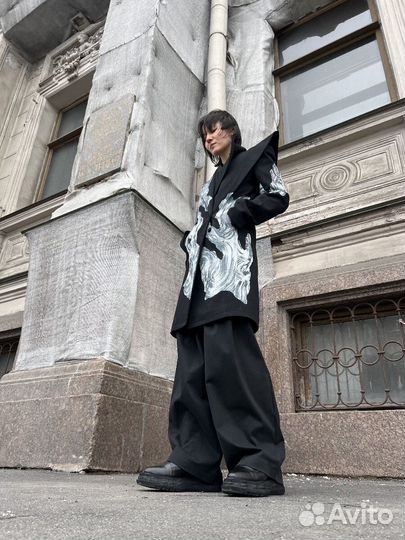 Длинный жакет - Северная река-M