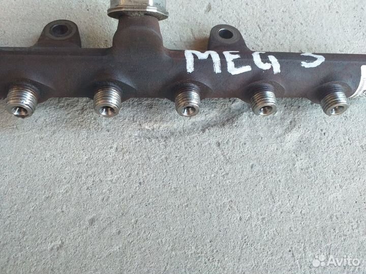 Рампа топливная Renault Megane 3 K9K 1.5