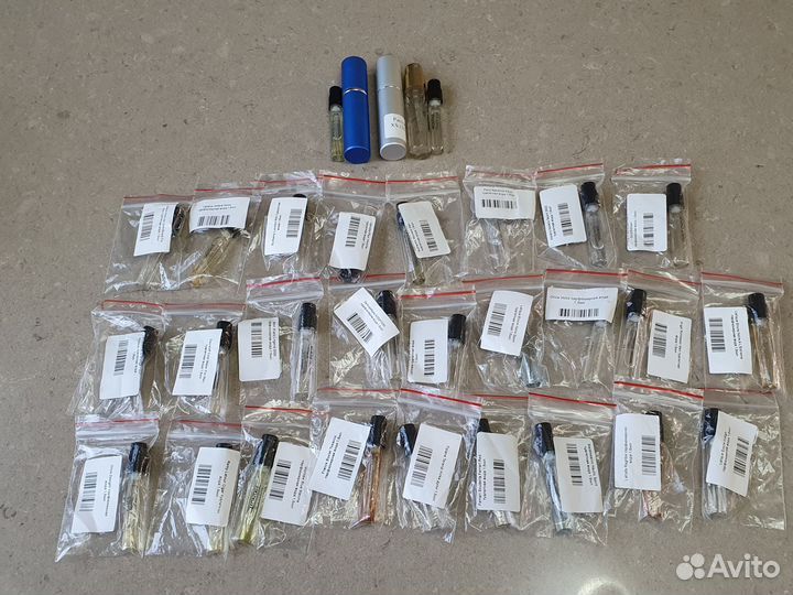 Пробники мужской парфюмерии