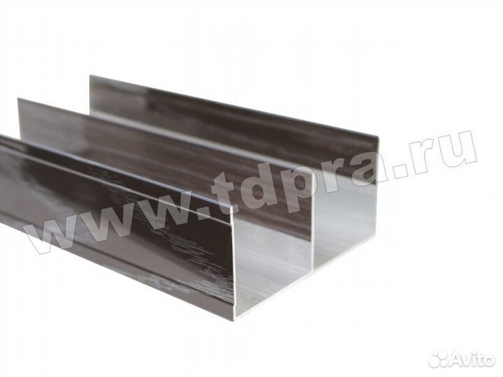 Венге патина глянец Направляющая верхняя 5,9 KR02