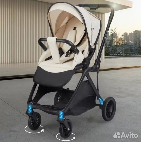 Коляска прогулочная Happy Baby Avery +дождевик